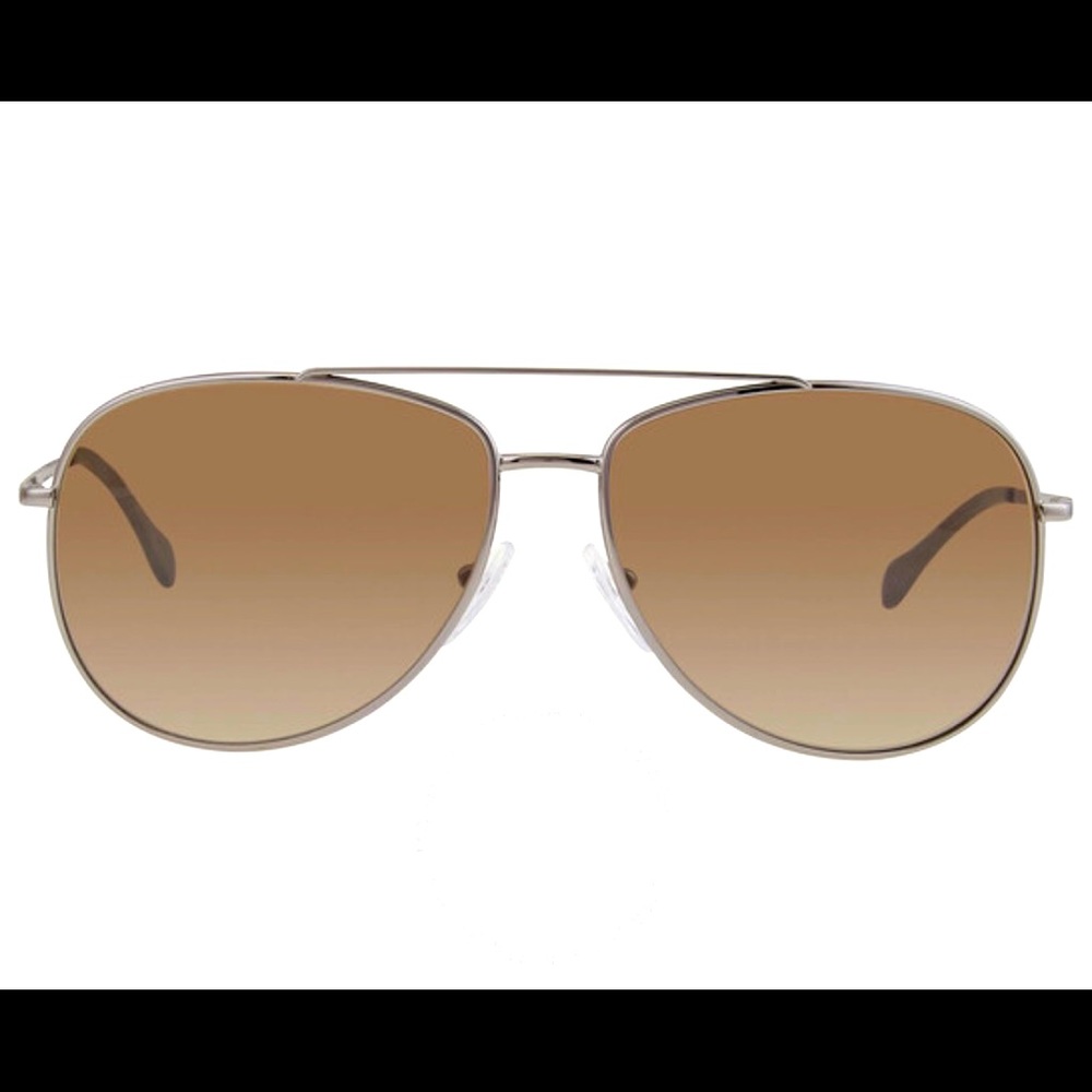 Prada Sport Brown Gradient Aviator Unisex Sunglasses PS 55US 5AV1X1 61